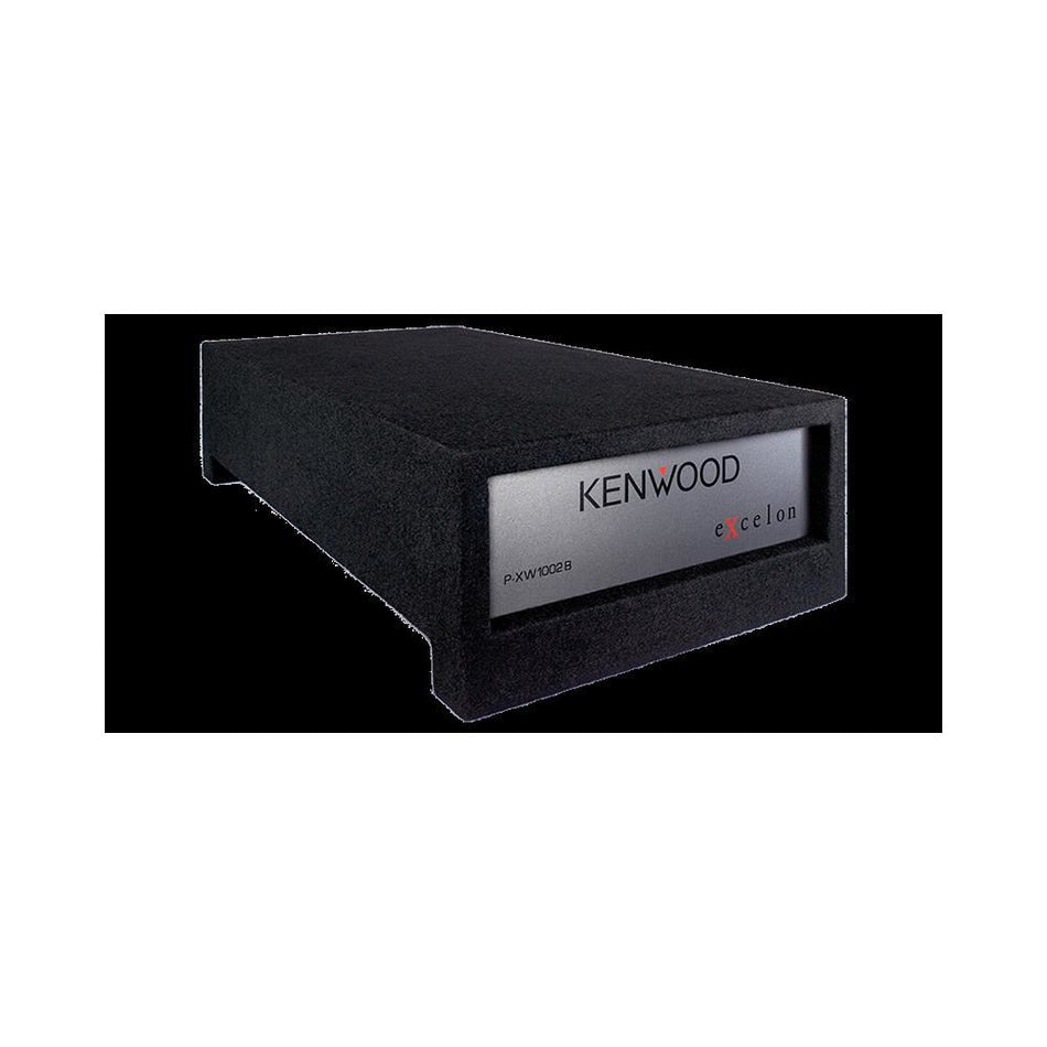 Kenwood P-XW1002B Enclosed Non-Powered 10 Inch Subwoofer 1000W Peak Power Black