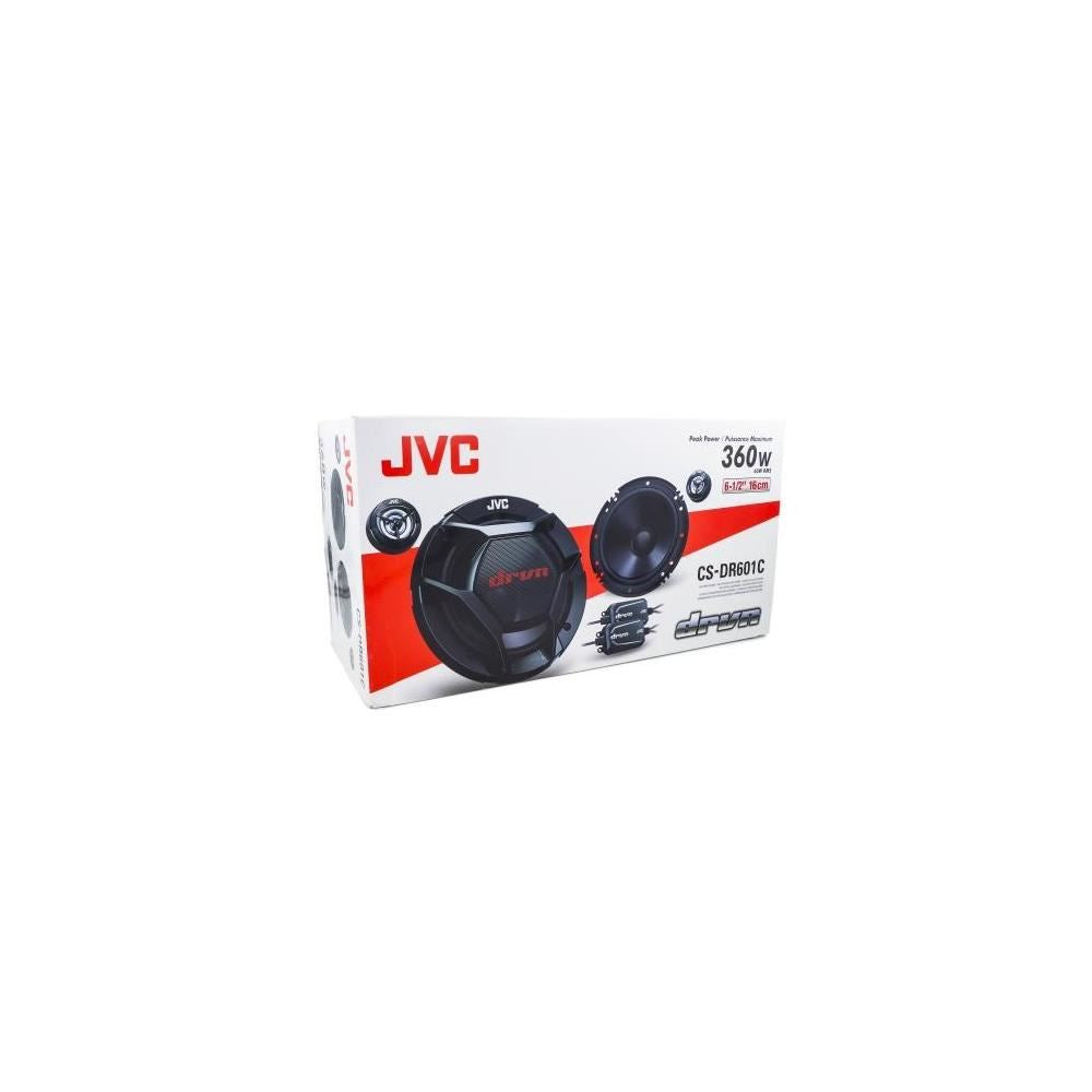 JVC CS-DR601C DRVN Series 6.5" 2-Way Component Speaker System 360W Peak 4-Ohms