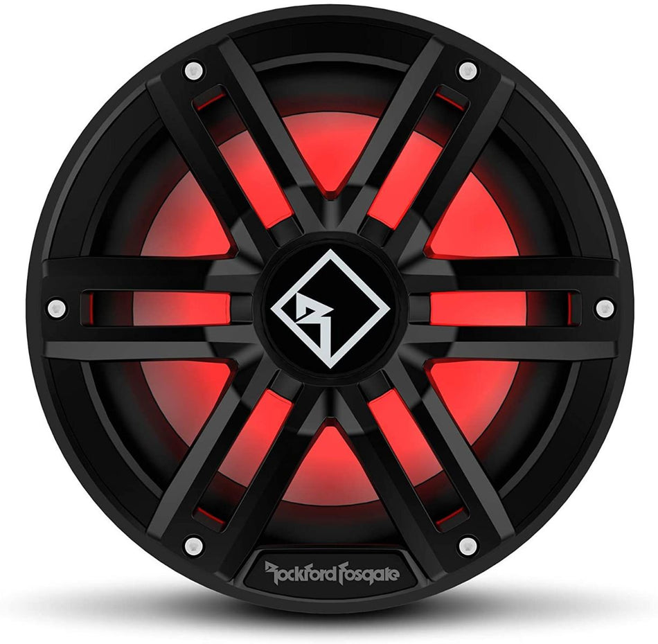 Rockford Fosgate M2D2-12IB Color Optix Marine Subwoofer 12 Inch DVC 2 Ohm