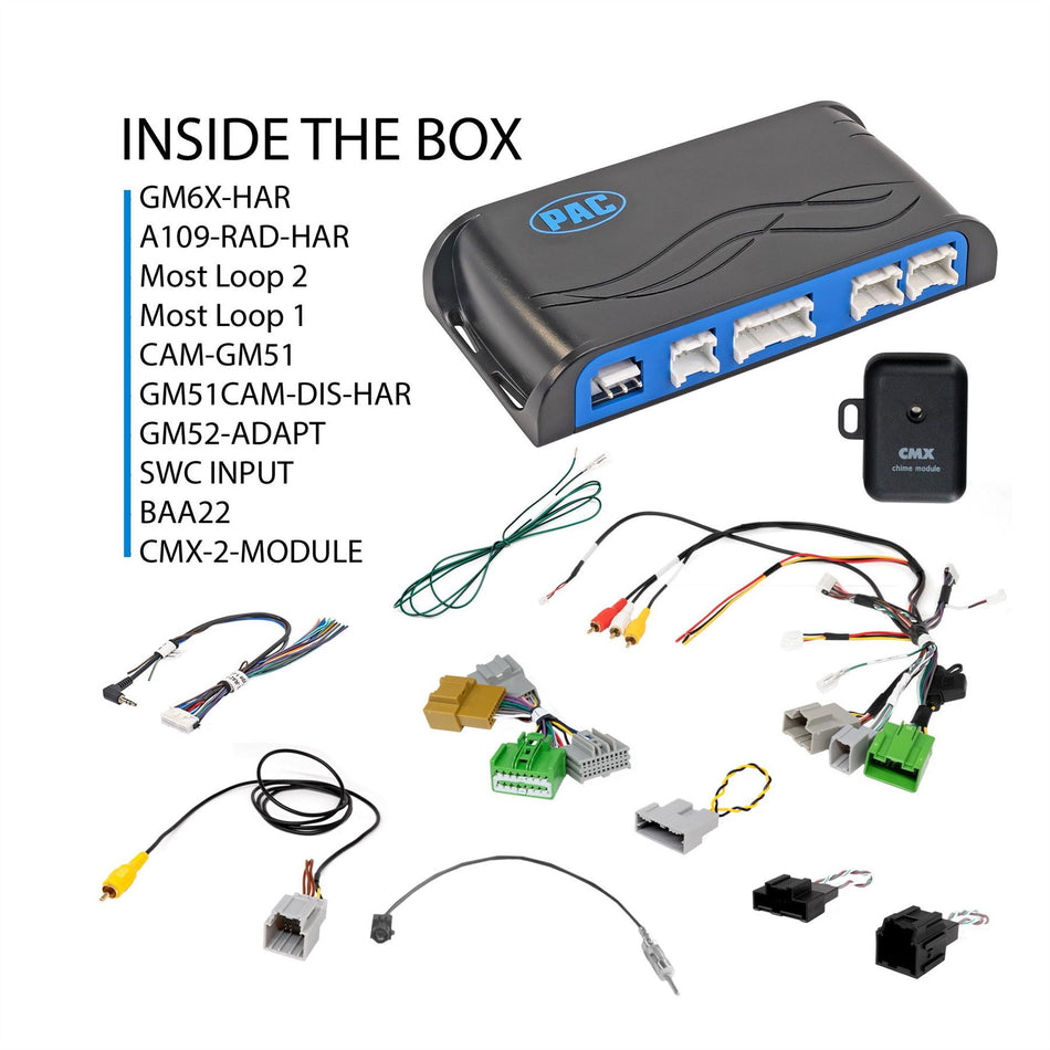 PAC RP5-GM61 RadioPRO Radio Replacement Wiring Interface For GMC Chevrolet 2014+