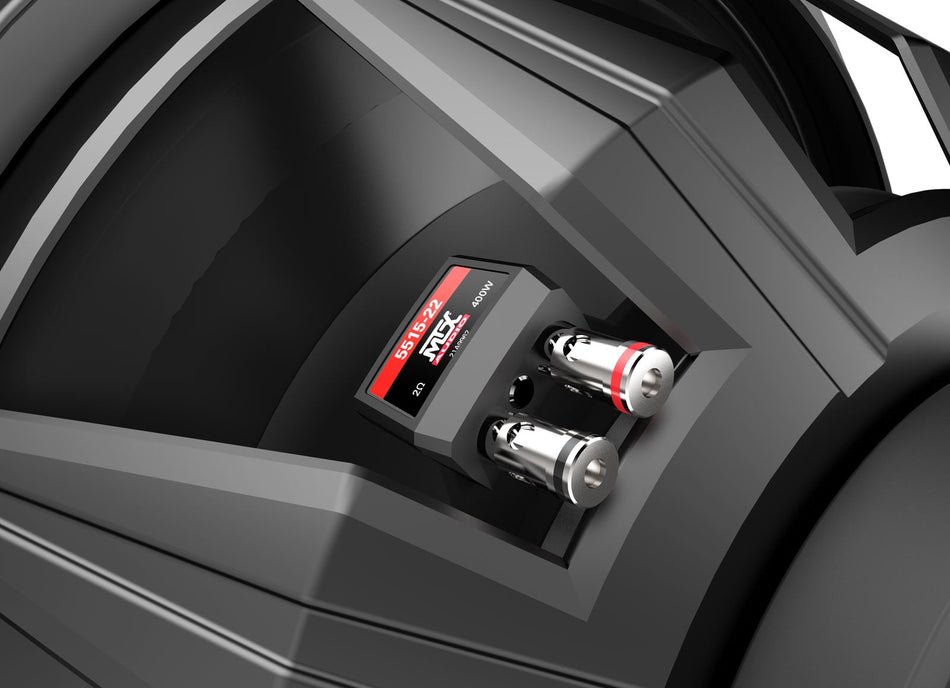 MTX 5515-22 15'' Dual 2Î© Round Subwoofer