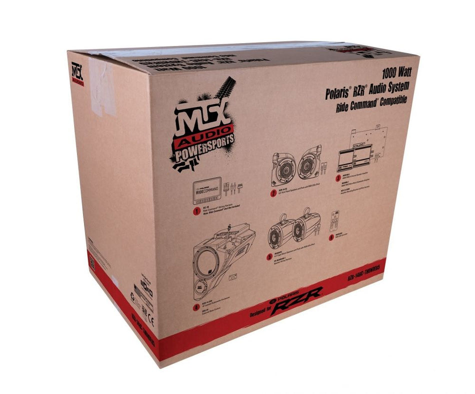 MTX RZR-14RC-THUNDER5 Audio System for Ride Command