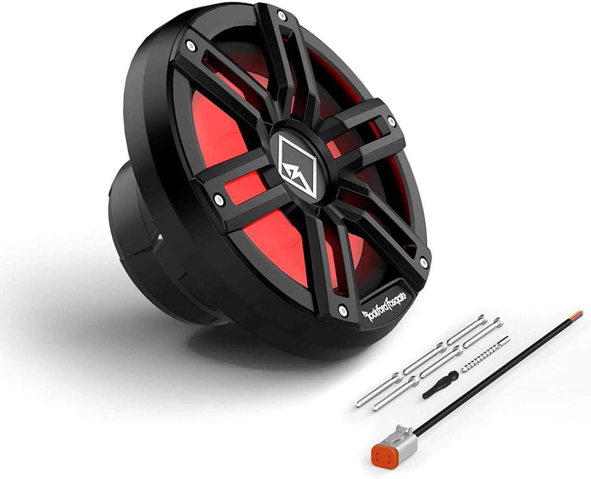 Rockford Fosgate M2D2-12IB Color Optix Marine Subwoofer 12 Inch DVC 2 Ohm