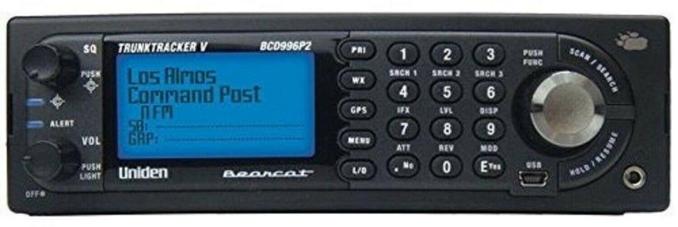Uniden BCD996P2 Digital Police Scanner Base/Mobile Trunk Tracker V APCO Trunking