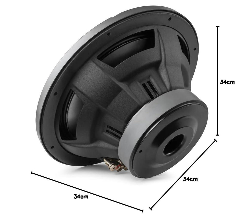 Alpine S2-W12D2 S2-Series 12" Subwoofer 600W RMS Dual 2-Ohm Voice Coil