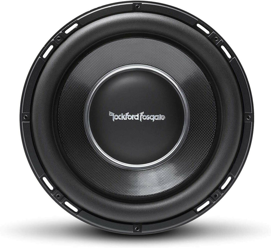 Rockford Fosgate T1S1-12 Single 1 Ohm 600W 12 Inch Slim Subwoofer for Cars and Trucks