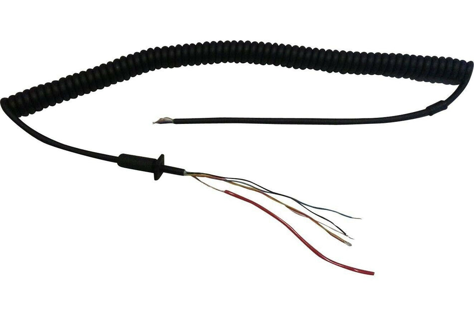 Workman MIL10 6 Wire Replacement Microphone Cord w/Boot