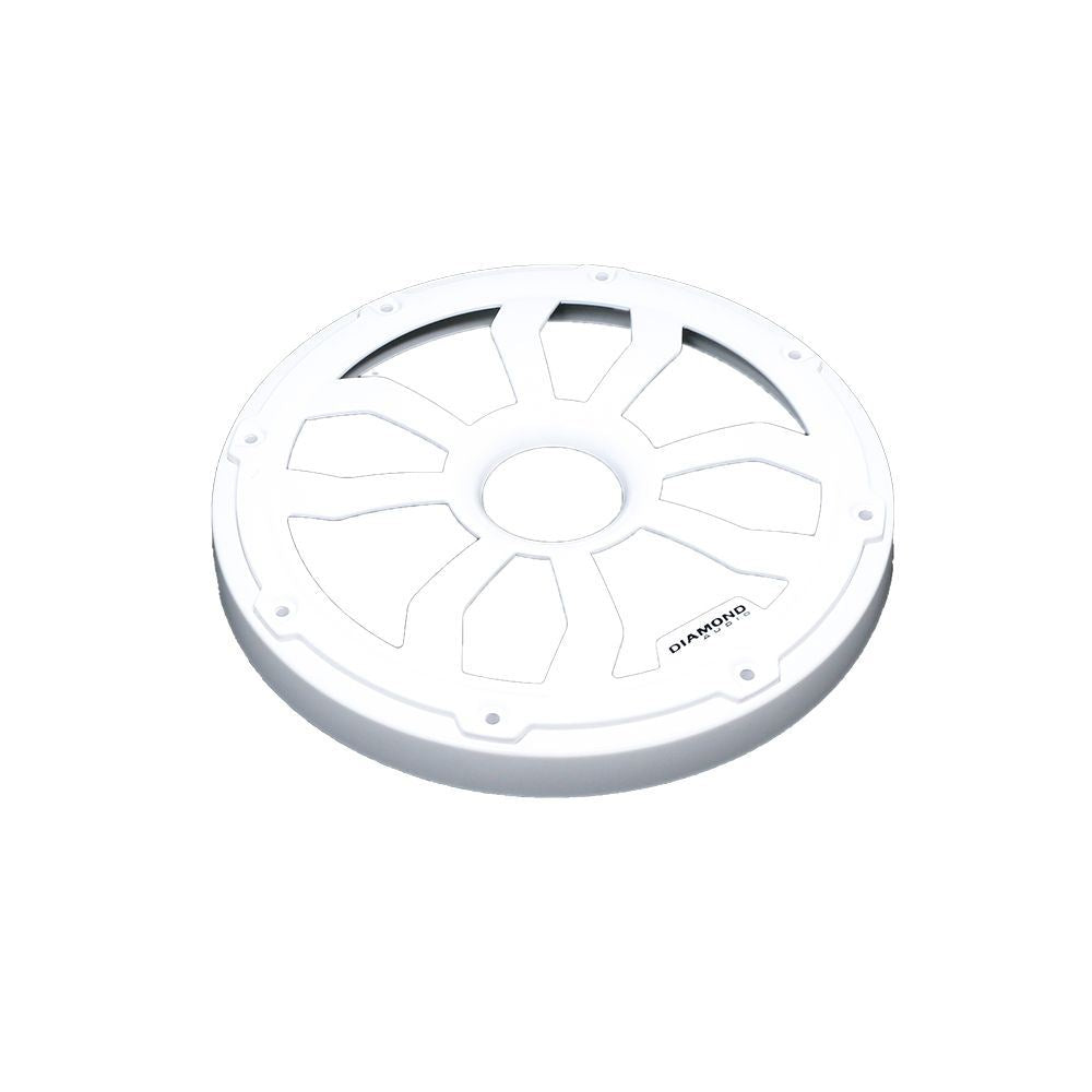 Diamond Audio HXM65FWW 6.5" Speaker Grills Flush Mount White Powder Coated