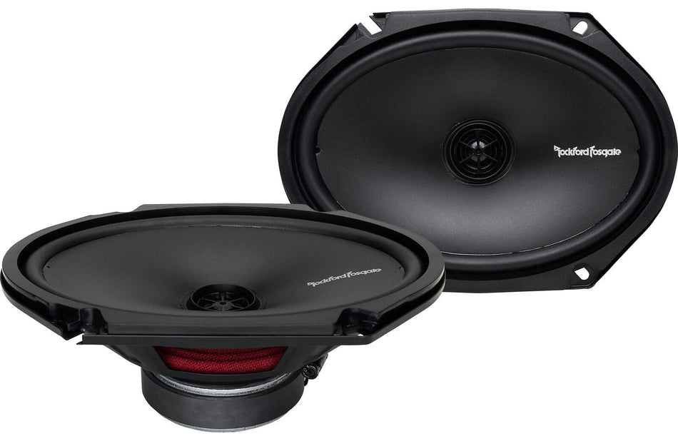 Rockford Fosgate R168X2 6X8 Inch Prime Full Range Coaxial Speaker 55 Watts RMS