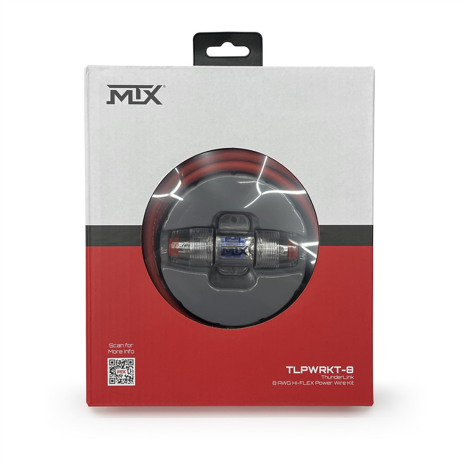 MTX TLPWRKT-8 ThunderLink 8 AWG Hi-Flex Power Wire Kit with 60A AFS Fuse