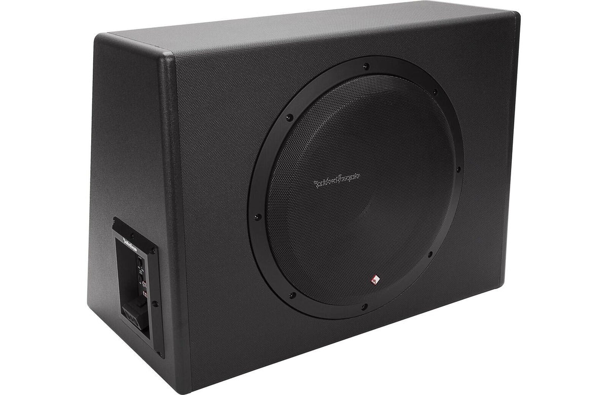Rockford Fosgate P300-12 Punch Single 12 Inch Powered Subwoofer Sealed Enclosure