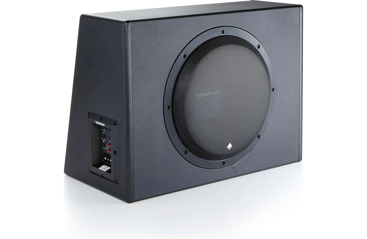 Rockford Fosgate P300-12 Punch Single 12 Inch Powered Subwoofer Sealed Enclosure