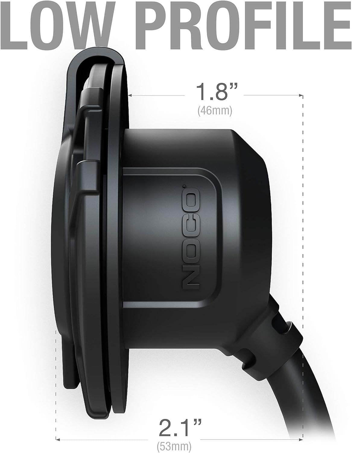 NOCO GCP1 AC Port Plug|NOCO GCP1 AC Port Plug 15-Amp 16" Extension with Heavy Duty 14 AWG Copper Wire