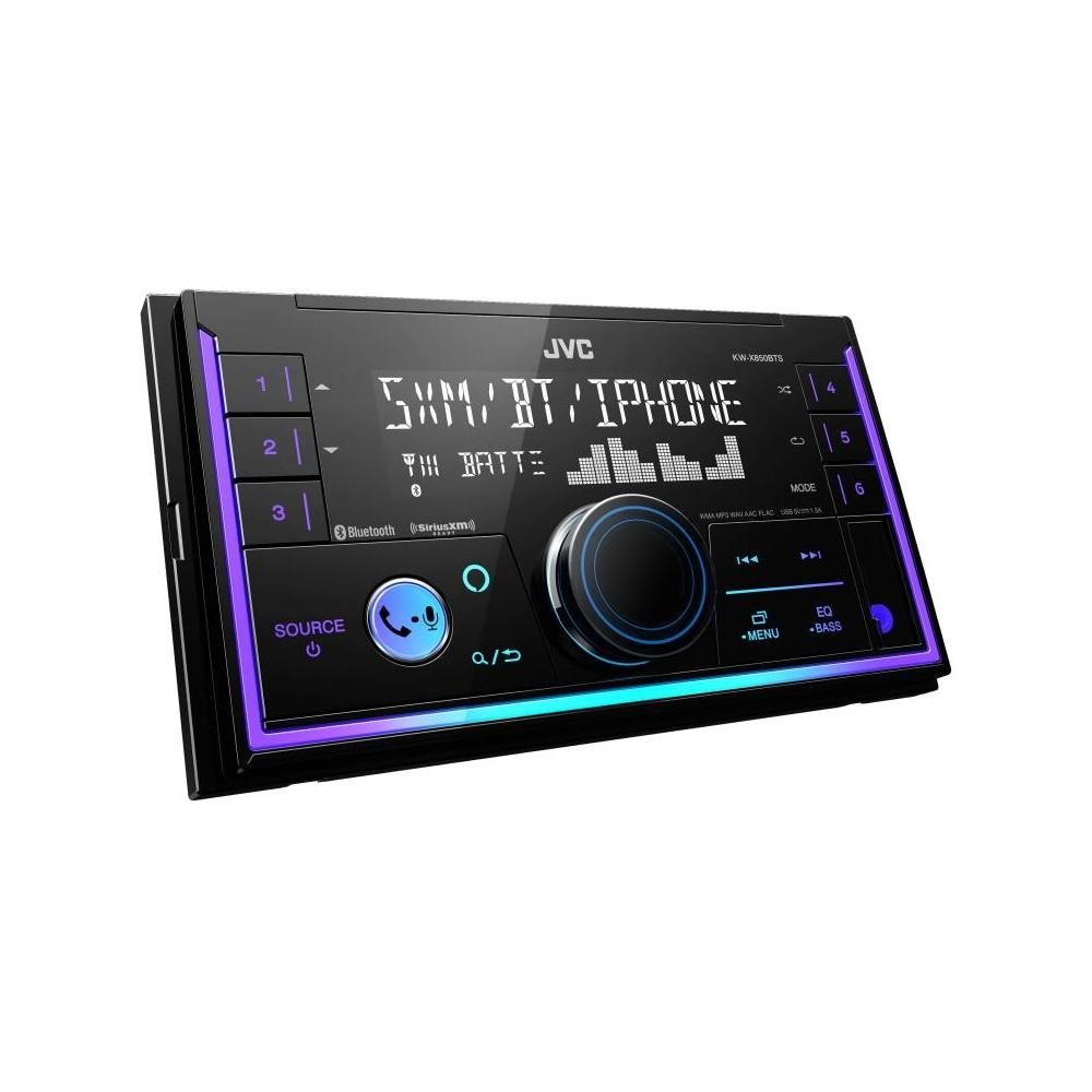 JVC KW-X850BTS Digital Media Receiver Double-DIN Amazon Alexa/Bluetooth/Dual USB