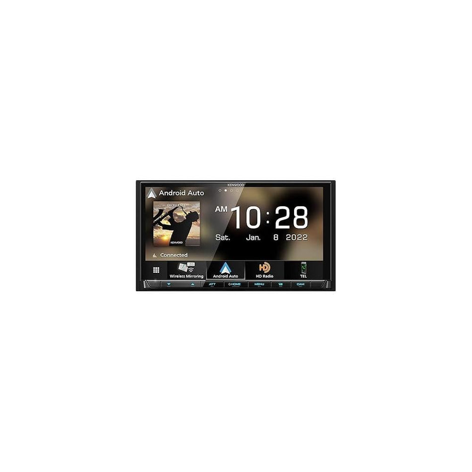 Kenwood DMX908S Multimedia Receiver 6.95 Inch Monitor Touch Screen Bluetooth