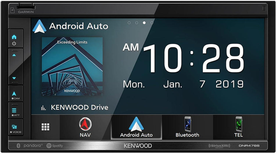 Kenwood DNR476-320LP GPS Navigation System 6.8" Digital Multimedia Receiver