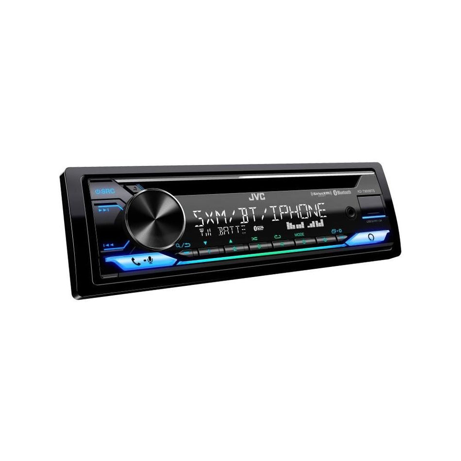 JVC KD-T920BTS CD Receiver Single-DIN Built-in Amazon Alexa/Bluetooth/Dual USB
