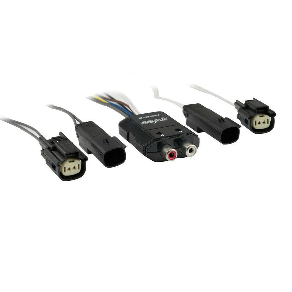 Axxess AX-MLOC-HD1 80W 2 Channel Line Output Converter Compatible with Harley Davidson