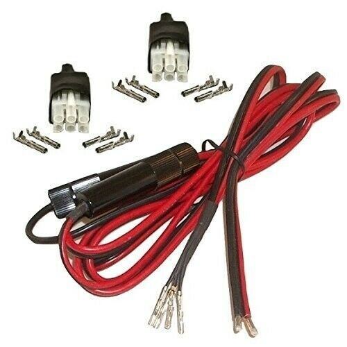 Workman KW2000 8 Feet Long 6 Pin CB Radio Power Cord with 12 Gauge Wire