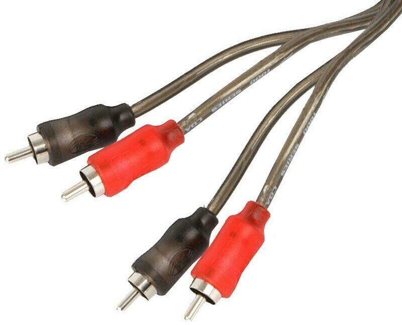 Stinger SI1212 12 Feet 1000 Series 2 Ch Audiophile Grade RCA Stereo Interconnect Cable