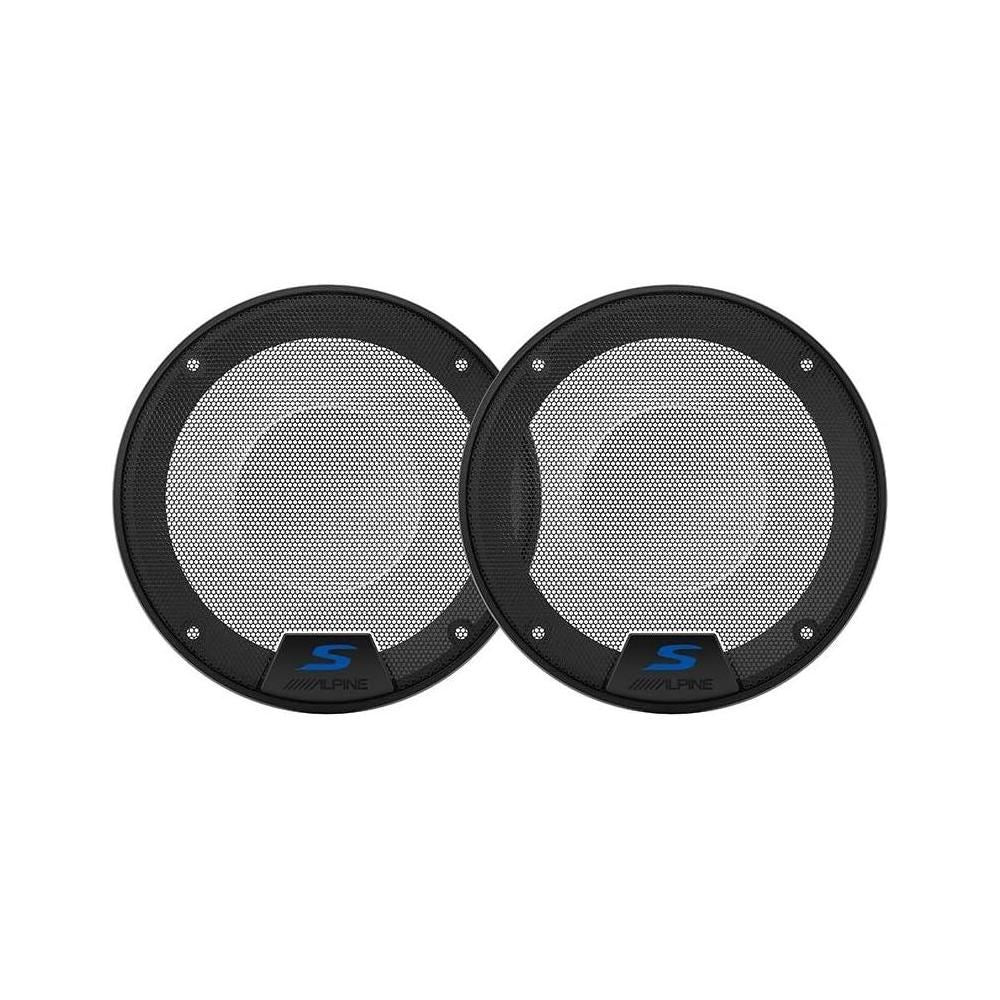 Alpine KTE-S50G 5.25" Mesh Speaker Grilles for S-Series S-S50 Speaker Black