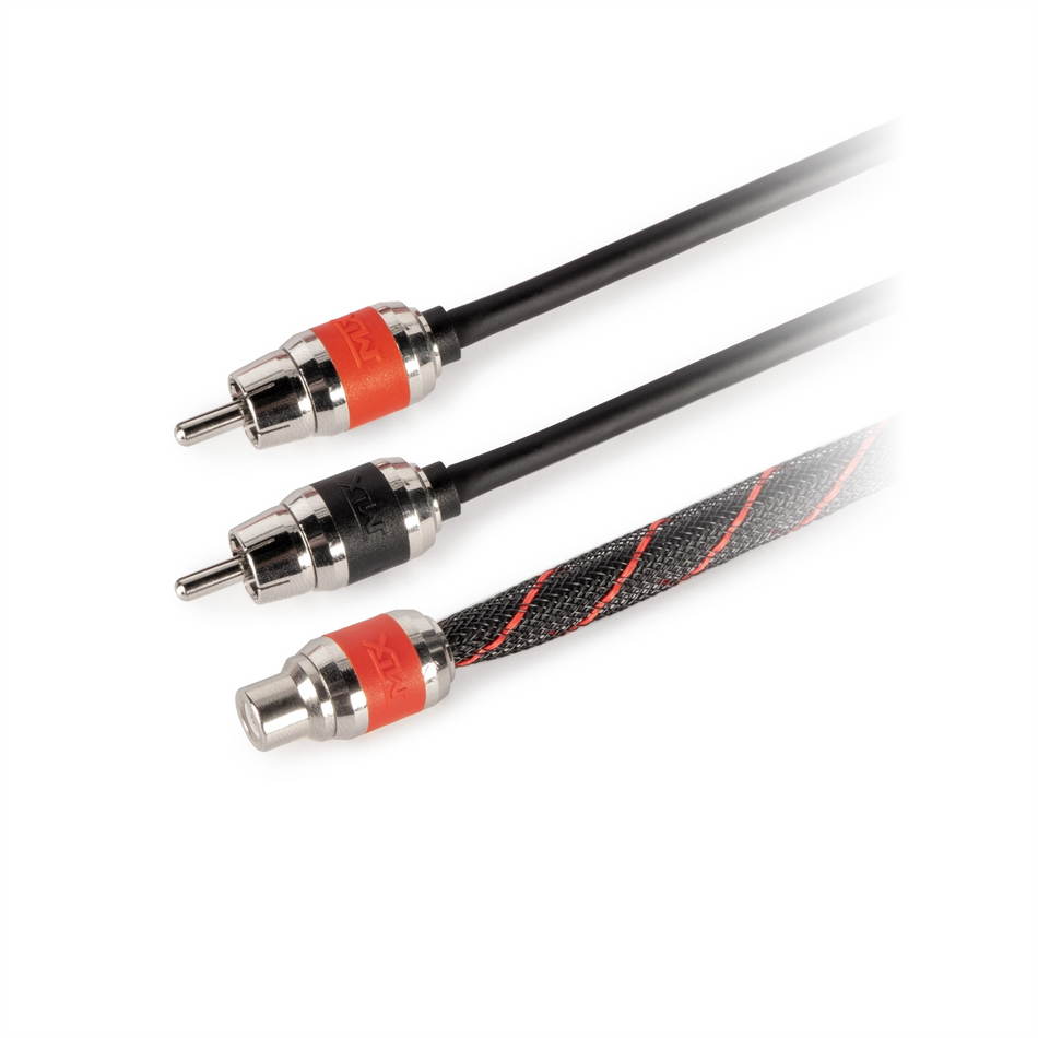 MTX TL3Y-M ThunderLink 3-Series RCA Y Adapter Male Hi-Flex Connector x2
