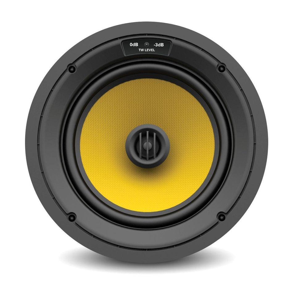 MTX T825CW Thunder Series 8" 2-Way In-Wall/In-Ceiling Speaker 125W RMS Power