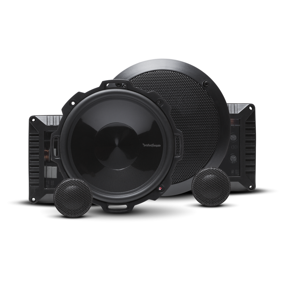 Rockford Fosgate T1675-S Power Series Component 2 Way 6.75 In System with Grille