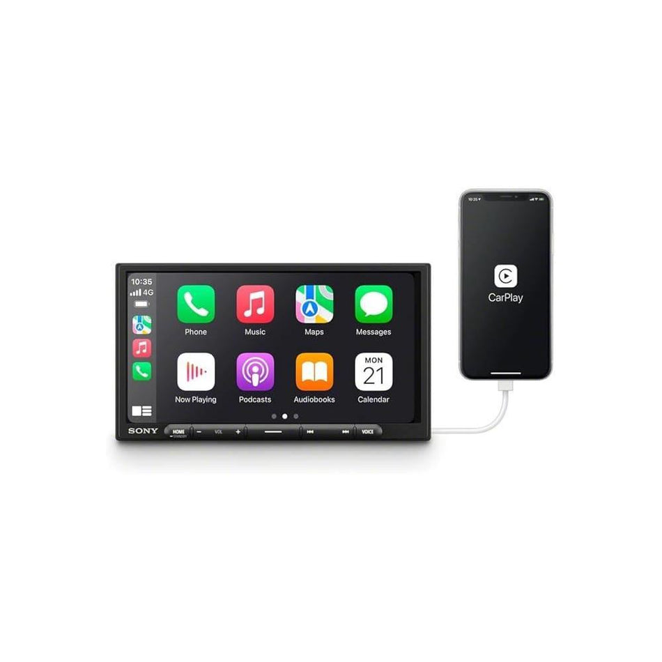 Sony XAV-AX3700 Digital Multimedia Receiver 6.95 Inch Touchscreen Apple Carplay