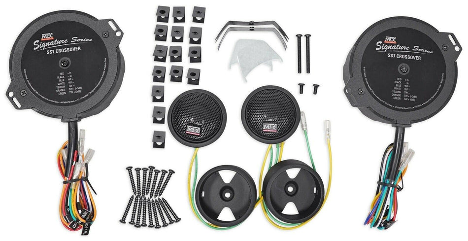 MTX SS7 Signature Series 6½'' 150W 4 Ohm 2 Way RMS Component Speaker 6.5"