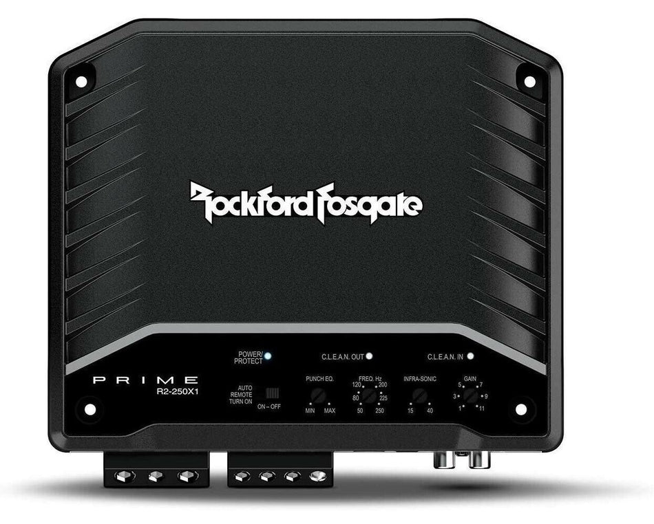 Rockford Fosgate R2-250X1 Punch 250 Watt Mono Amplifier Car Amplifiers
