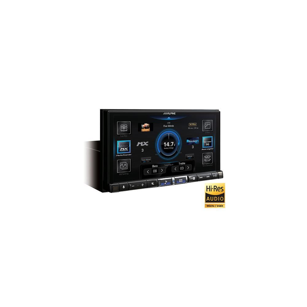 Alpine iLX-507 7" HD-Display Radio Stereo 4v Audio BT Wireless CarPlay SiriusXM