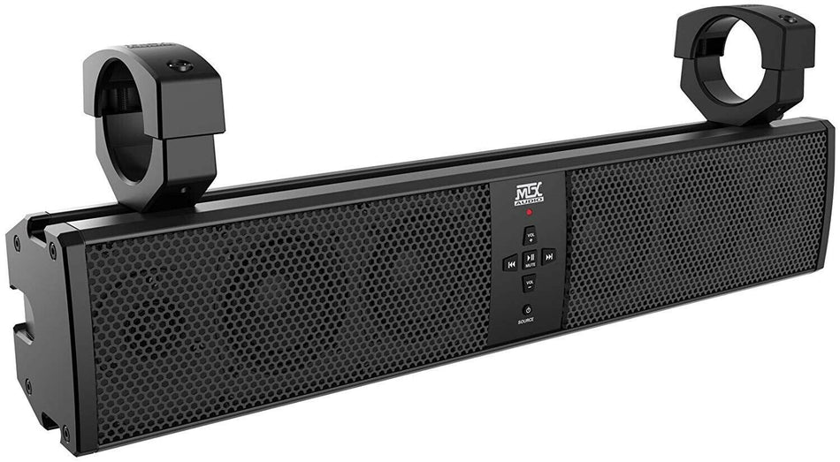 MTX MUD6SPBT Universal 6-Speaker Bluetooth Soundbar for UTV/Golf Cart/Boats