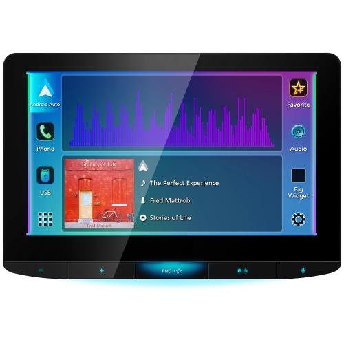 JVC KW-Z1001W 10.1" Multimedia Receiver with Wireless Apple CarPlay/Android Auto