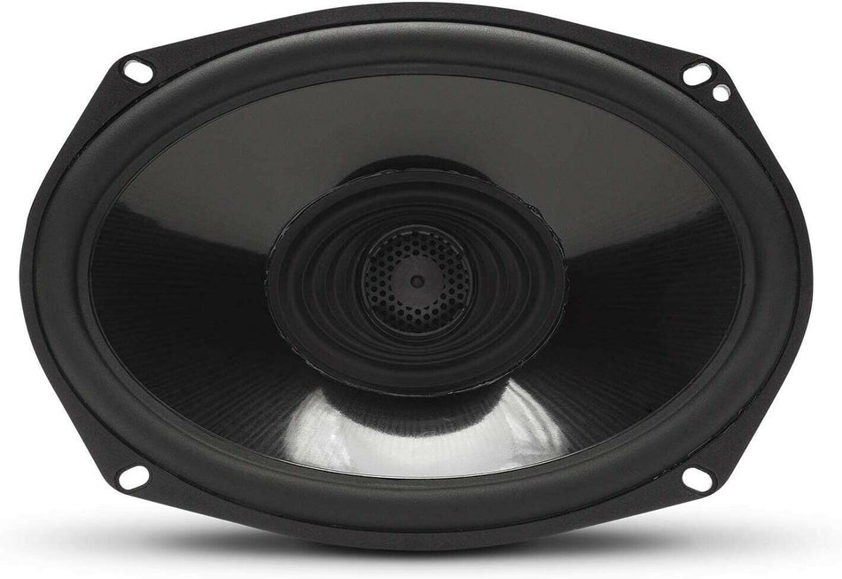 Rockford Fosgate TMS69 6x9 Inch Speakers Saddle Bag Lids Compatible with Harley Motorcycle