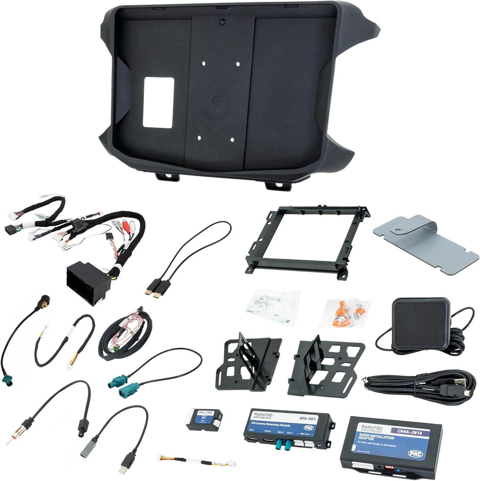 Stinger SRK-JW18HX Integration & Installation Kit for Horizon10 Jeep Wrangler