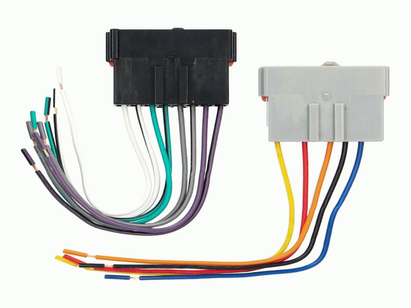 Metra 70-1770 Receiver Wiring Harness for Select Ford Mercury Lincoln Mazda