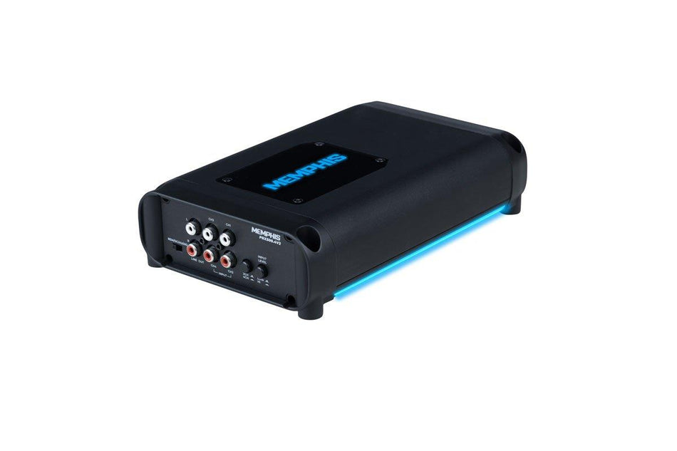 Memphis Audio PRX500.4V2 Power Amplifier 500W RMS 4 Channel Class D Black