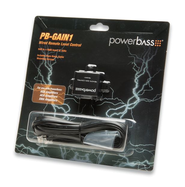 PowerBass PB-GAIN1 Wired Remote Level Control for ASA ASA3 ACS Amplifiers