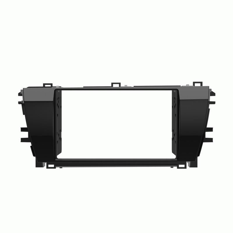 Metra 95-8245CHG 4" Tall 2-DIN Dash Kit for Toyota Corolla 2014-2016 Charcoal