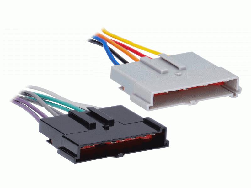 Metra 70-1770 Receiver Wiring Harness for Select Ford Mercury Lincoln Mazda