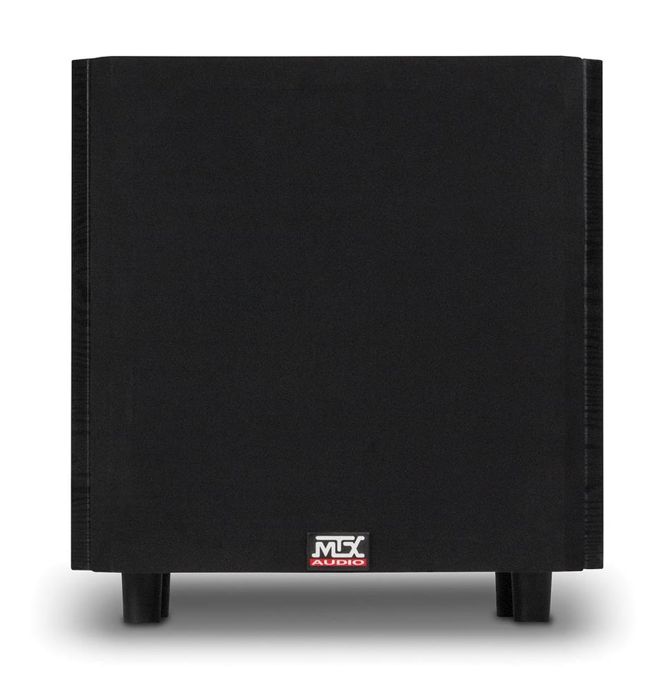 MTX TSW10 10" Vented Powered Home Theater Subwoofer Class A/B 150W Max Power