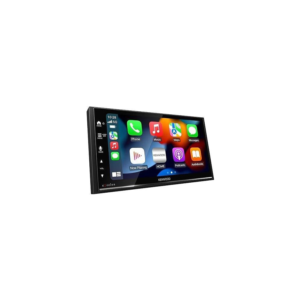 Kenwood DMX709S 6.8" Double-DIN Car Stereo with Apple CarPlay Android Auto