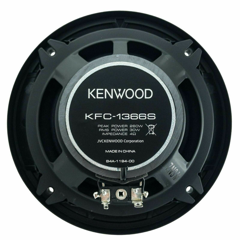 Kenwood KFC-1366S 5.25" Coaxial Speakers