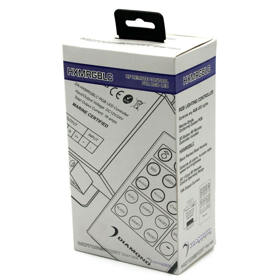 Diamond Audio HXMRGBLC RF Remote Control RGB-LED for HXM Speaker Series