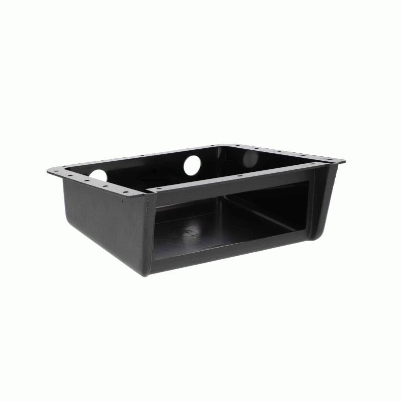 Metra 99-9000 2" Tall 1-DIN Universal Dash Kit Under Mount CD Housing