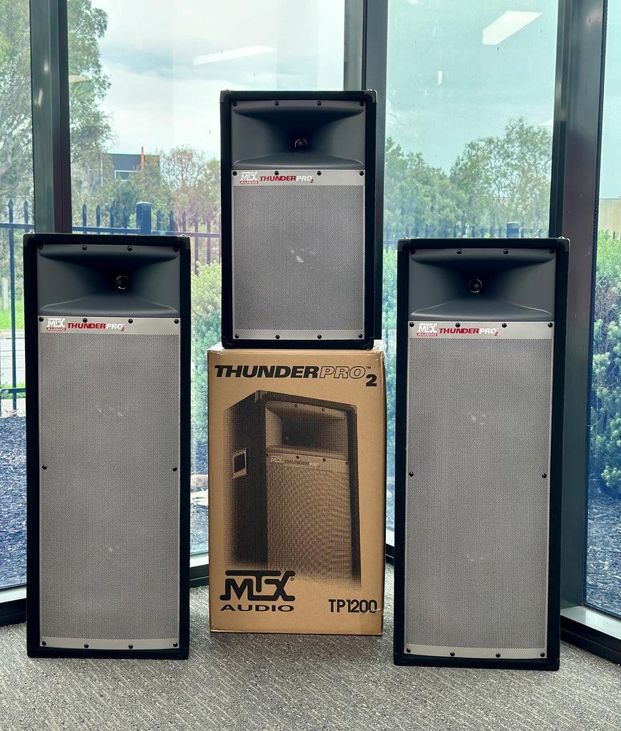 MTX TP2400 ThunderPro 12" 2-Way Full Range Cabinet Speaker 400W Peak 200W RMS