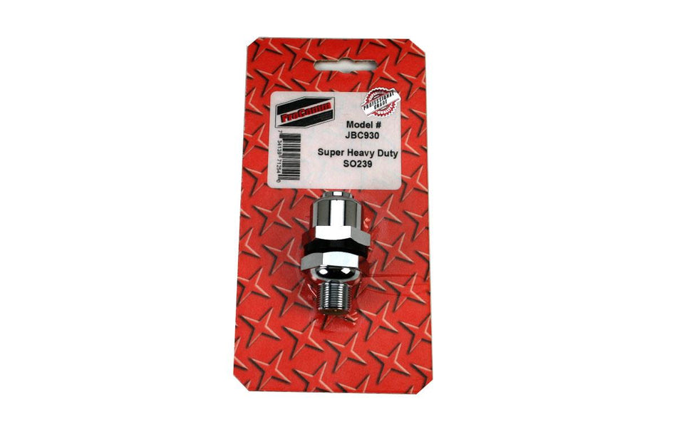 Procomm JBC930 Super Heavy Duty 3/8 x 24 Stud Mount SO-239 for CB Radio Antennas