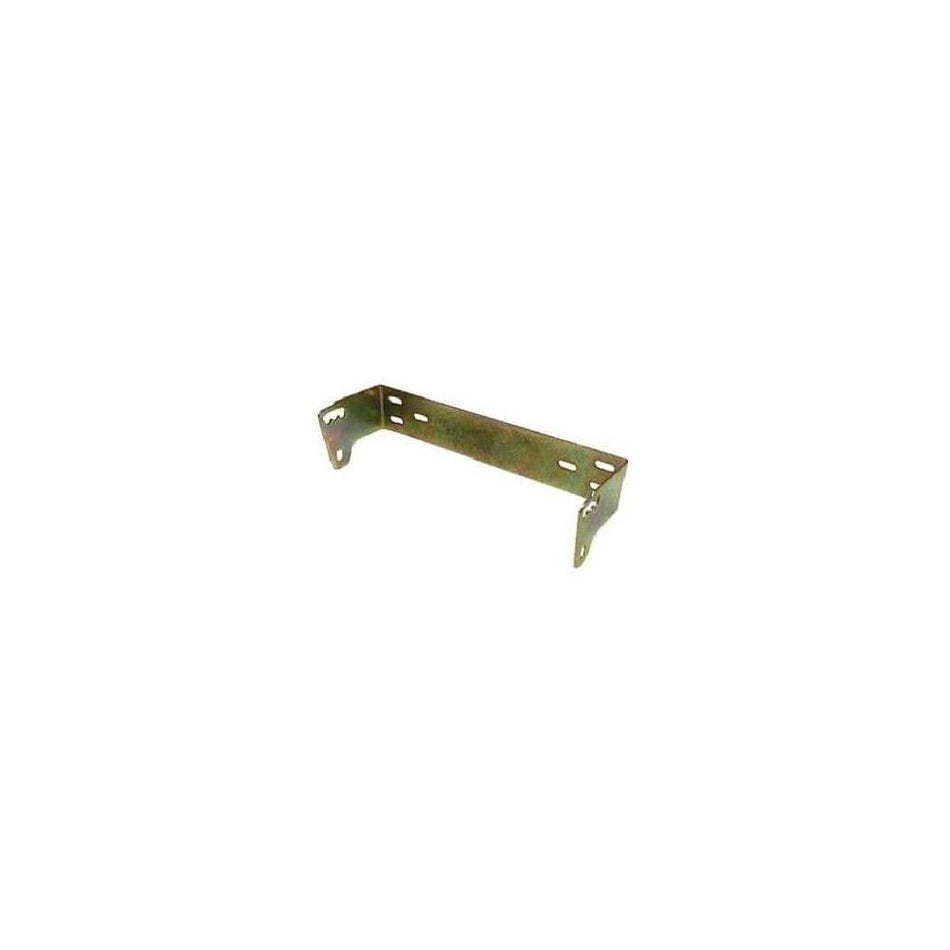 Accessories Unlimited AU68 Radio Mounting Bracket 8.25 Inch 2 Hole Brass Finish