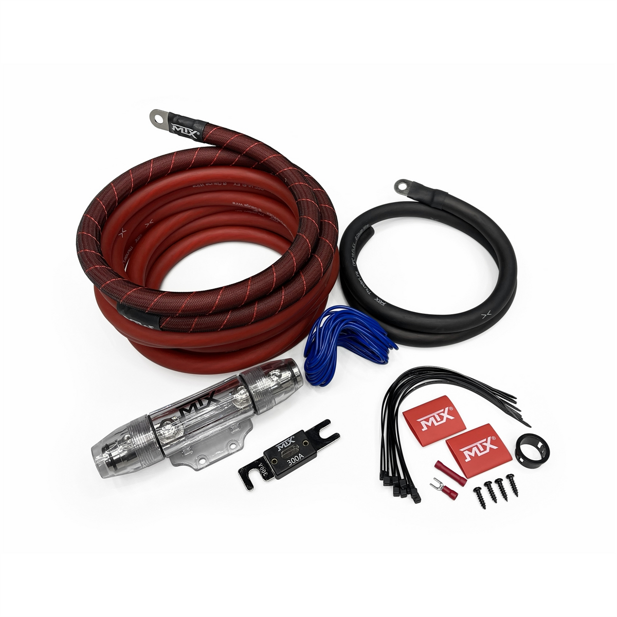 MTX TLPWRKT-1 ThunderLink 1/0-AWG Amplifier Wiring Kit with 300A ANL Fuse